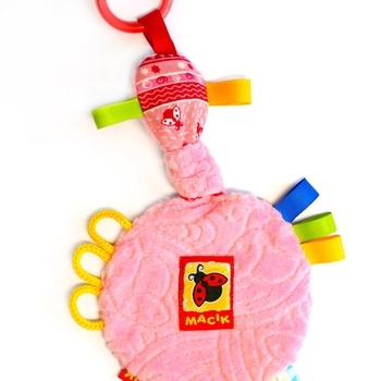 Розвиваюча іграшка-забавка Масік Коло з прорізувачем (МС 030601-01) - Pampik - 2