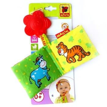 М'яка книжка-прорізувач Масік (МС 070601-01) - Pampik - 2