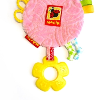 Розвиваюча іграшка-забавка Масік Коло з прорізувачем (МС 030601-01) - Pampik - 4