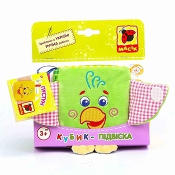 Подвеска-кубик Масік Зоо Попугай Шалун (МС 110202-01) - Pampik - 2