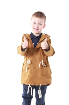 Парка Kat Mark, р.116, помаранчевий (UA18301) - Pampik - 4