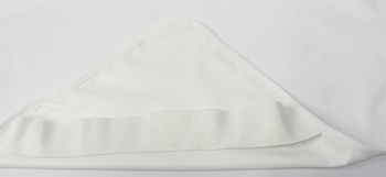 Наматрацник-поверхня LightHouse Jersey Водонепроникний, 200х90 см, білий (48827) - Pampik - 3