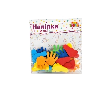 Набор мягких наклеек Апли Крапли Ладошки (НМ-11) - Pampik