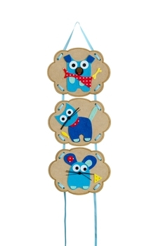 Изделие-аппликация из фетра Апли Крапли Друзья (ФА-03) - Pampik