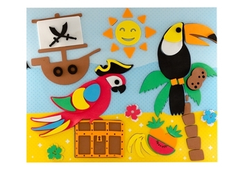 Мягкая аппликация Апли Крапли Птички (МА-04) - Pampik