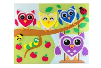 Мягкая аппликация Апли Крапли Совушки (МА-06) - Pampik