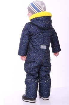 Комбинезон Kat Space Звезды, р.92, темно-синий (UA1803) - Pampik - 6