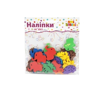 Набор мягких наклеек Апли Крапли Животные (НМ-18) - Pampik