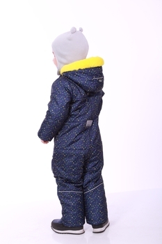 Комбинезон Kat Space Звезды, р.92, темно-синий (UA1803) - Pampik - 8