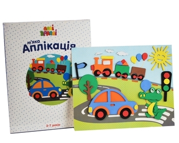 Мягкая аппликация Апли Крапли Машинки (МА-02) - Pampik - 2