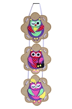 Изделие-аппликация из фетра Апли Крапли Совы (ФА-07) - Pampik