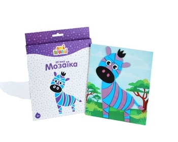 Мягкая мозаика Апли Крапли Зебра (ММ-03) - Pampik - 2