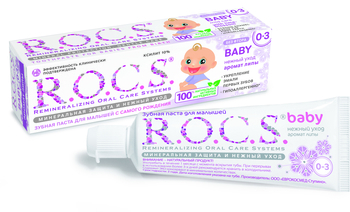 Дитяча зубна паста R.O.C.S. Липа, 45 г - Pampik