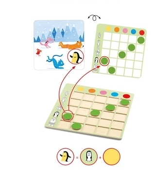 Настольная игра Djeco Animocolorix (DJ08359) - Pampik - 2