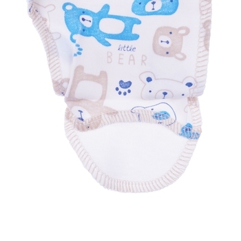 Повзунки BetiS Євро Міні Ведмедик, інтерлок, р.56, блакитний (27080866) - Pampik - 2