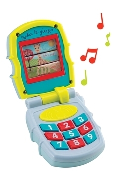 Музичний телефон Vulli Жирафа Софі (230777) - Pampik - 2