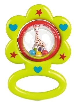 Подарунковий набір Vulli Жирафа Софі, з іграшкою, прорізувачем і брязкальцем в бавовняній сумочці (516343) - Pampik - 3