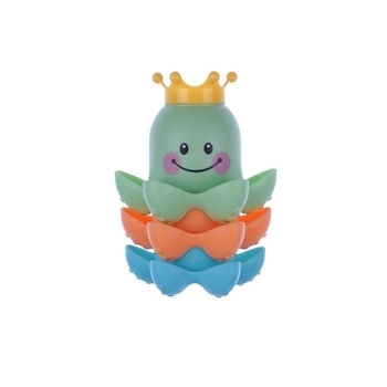 Пирамидка для воды Mustela Осьминожки, 3 элемента - Pampik