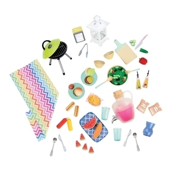 Набір меблів для ляльок Our Generation Стіл для пікніка (BD37352Z) - Pampik - 2