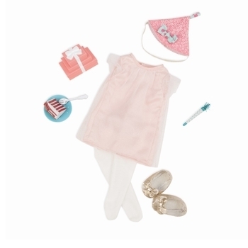 Набір одягу для ляльок Our Generation Deluxe День народження (BD30229Z) - Pampik