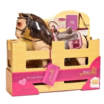 Ігрова фігурка з аксесуарами Our Generation Кінь Чемпіон, 50 см (BD38146Z) - Pampik - 3