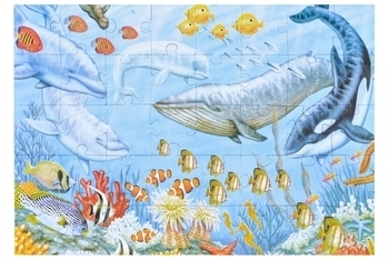 Пазл Same Toy Підводний світ, 4 картинки (2199Ut) - Pampik - 5