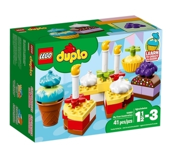 

Конструктор LEGO DUPLO My First Мой первый праздник, 41 деталь (10862