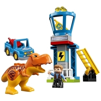 Конструктор LEGO DUPLO Вежа Ті-Рекса, 22 деталі (10880) - Pampik - 3