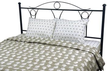 Комплект постельного белья Руно Совушка, бязь, серый (1.114) - Pampik