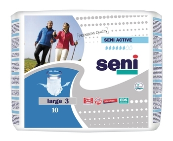 Труси-підгузки для дорослих Seni Active, large 3, 10 шт. - Pampik