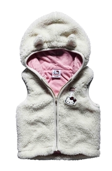 Жилет Fox Kitty, р.92-98, молочный (344514/9400) - Pampik