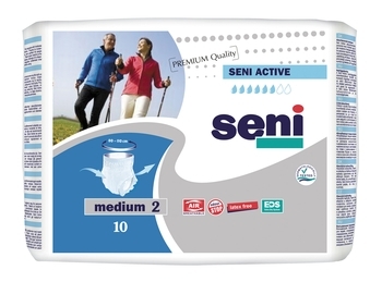 Труси-підгузки для дорослих Seni Active, medium 2, 10 шт. - Pampik