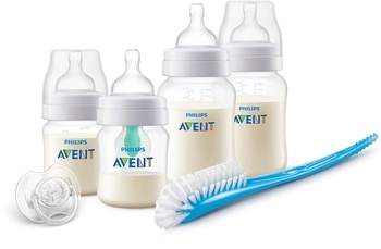 Набір для годування Philips Avent Anti-Colic AirFree, з клапаном (SCD807/00) - Pampik