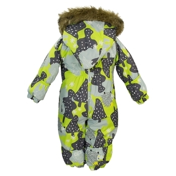 Термокомбінезон Huppa Keira, р.80, салатовий з сірим (31920030-83347-080) - Pampik - 2