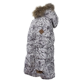 Термокуртка Huppa Rosa 1, р.110, сірий (17910130-71420-110) - Pampik - 4