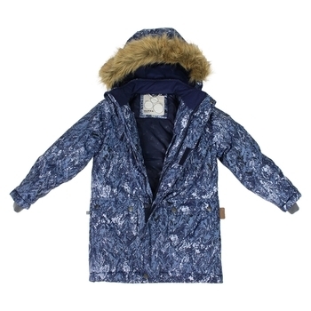 Термокуртка Huppa Vesper, р.122, синій (17480030-73286-122) - Pampik - 3