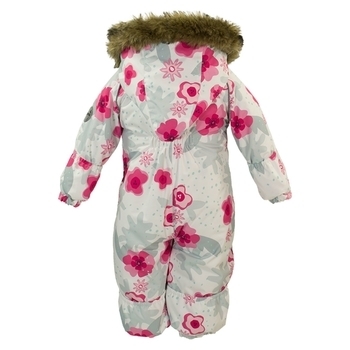 Термокомбінезон Huppa Keira, р.80, світло-сірий з рожевим (31920030-81920-080) - Pampik - 2