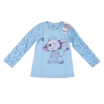 Піжама Baykar Mouse Friend, р.98-104, світло-блакитний (9014) - Pampik - 2