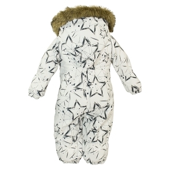Термокомбінезон Huppa Keira, р.80, білий з сірим (31920030-83420-080) - Pampik - 2
