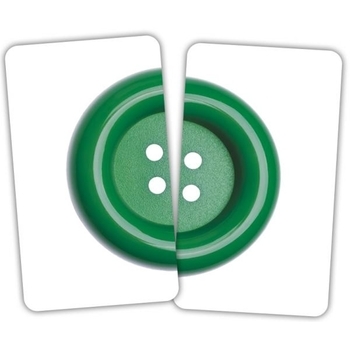 Набір карток Домана Вундеркінд з пелюшок Половинки, 15 пар карток, укр. мова - Pampik - 4