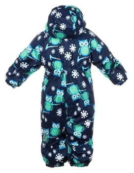 Термокомбінезон Huppa Deiro 1, р.80, темно-синій з зеленим і білим (36290130-O86-080) - Pampik - 2