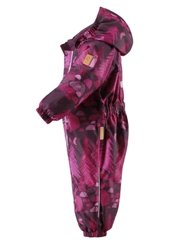 Комбінезон Reima Puhuri, р.80, бордовий з малиновим (510306-4964) - Pampik - 3