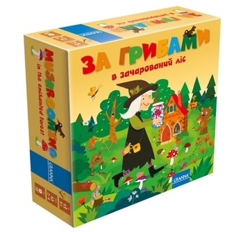 Настільна гра Granna За грибами в зачарований ліс, укр. мова (82166) - Pampik