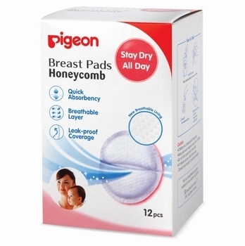 Лактаційні вкладиші Pigeon Honeycomb, 12 шт. (16583) - Pampik