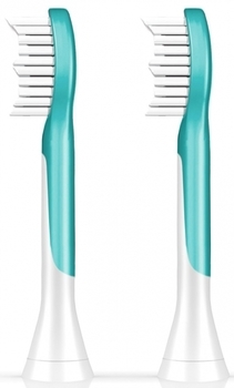 Змінні насадки для зубної щітки Philips Sonicare For Kids, 2 шт. (HX6042/33) - Pampik - 2