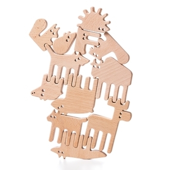 Настільна гра Lislis toys Лісові звірі в мішечку (02 ЛЗ 0001) - Pampik - 3