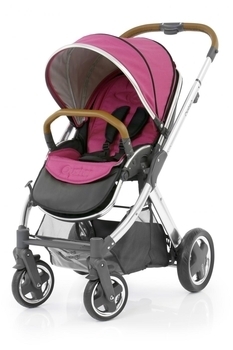 

Прогулочная коляска BabyStyle Oyster 2 Wow Pink/Mirror Tan (O2CHMITA/O2SUCPWPI