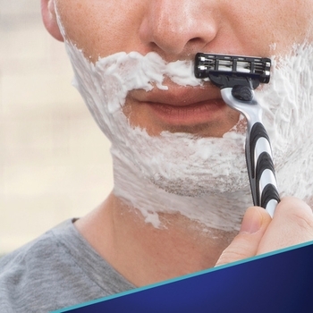 Подарунковий набір Gillette Mach3, бритва + гель для гоління - Pampik - 5