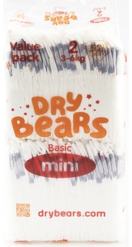 

Подгузники Dry Bears Basic 2 (3-6 кг), 52 шт