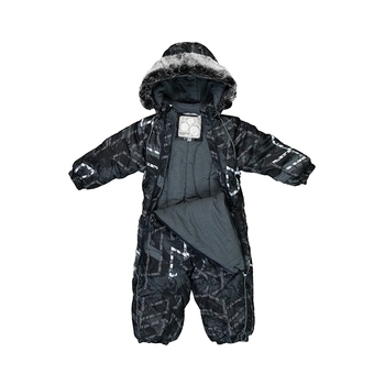 Термокомбинезон Huppa Orion, р.86, черный (36300030-82509-086) - Pampik - 2